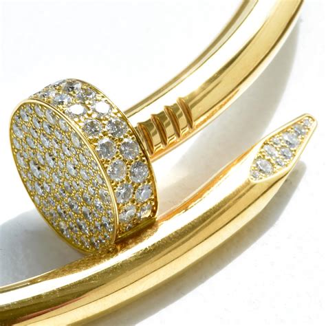 cartier nail necklace|cartier juste un clou price.